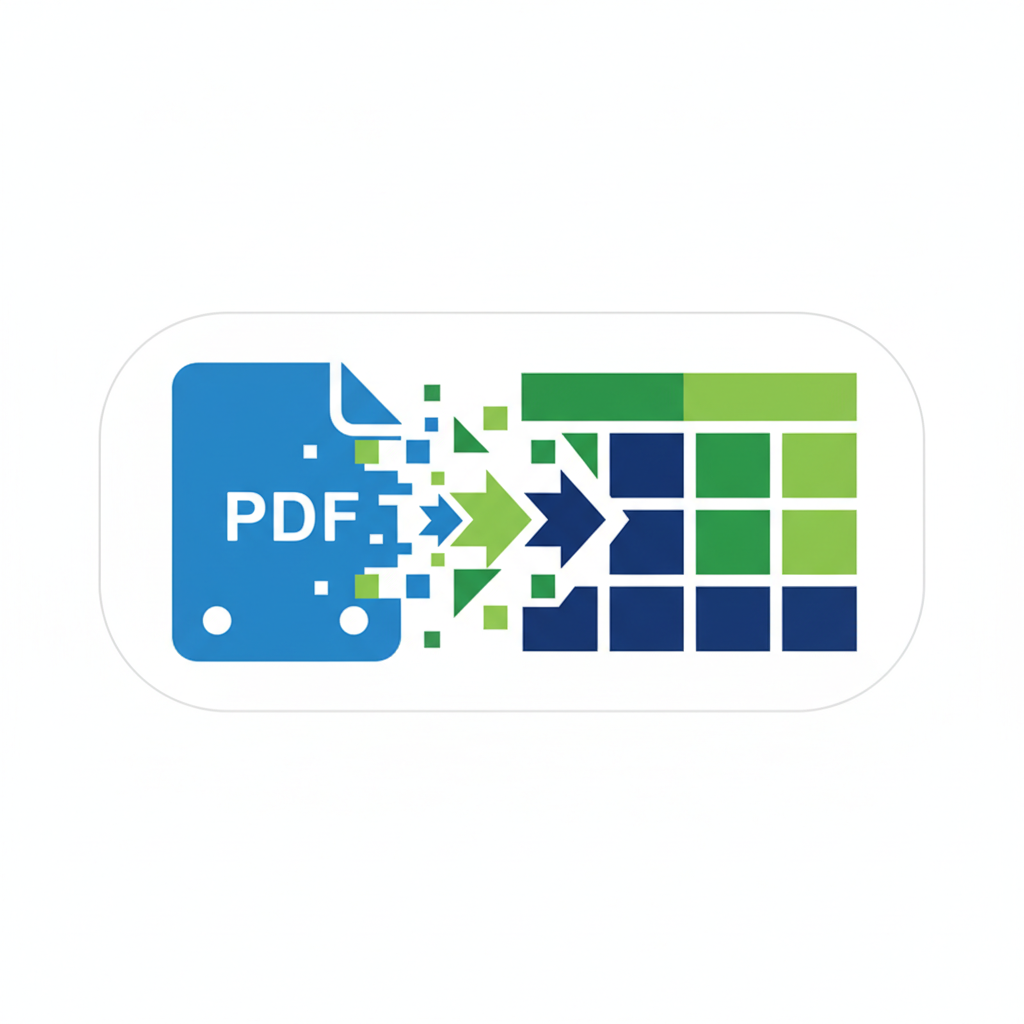 PDF to Excel Logo